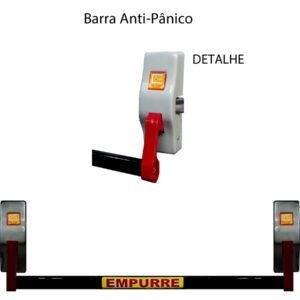 Barra Antipânico uma porta