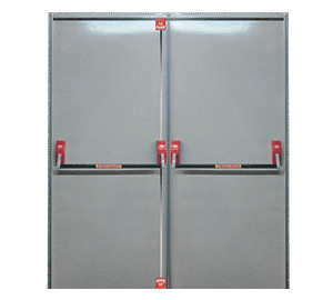 Porta Corta Fogo Dupla Instalada